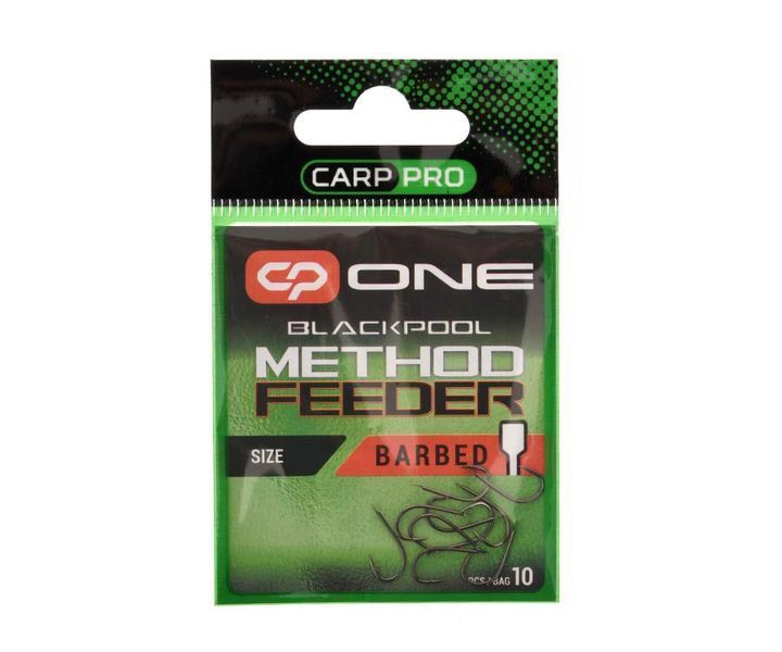 Гачки Carp Pro Blackpool Method Feeder Ringed №10 CPBPMF10 фото
