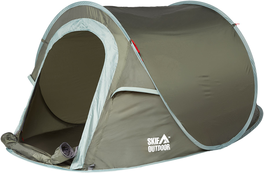 Палатка Skif Outdoor Olvia 2, 235x140x100 см, (2-х местная), к:green (389-02-43) 389-02-43 фото