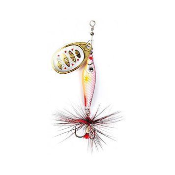 Блешня оберталка з борідкою Lucky John TRIAN BLADE ROUND вагою 9 г (колір 2) (LJTBR9-002) LJTBR9-002 фото