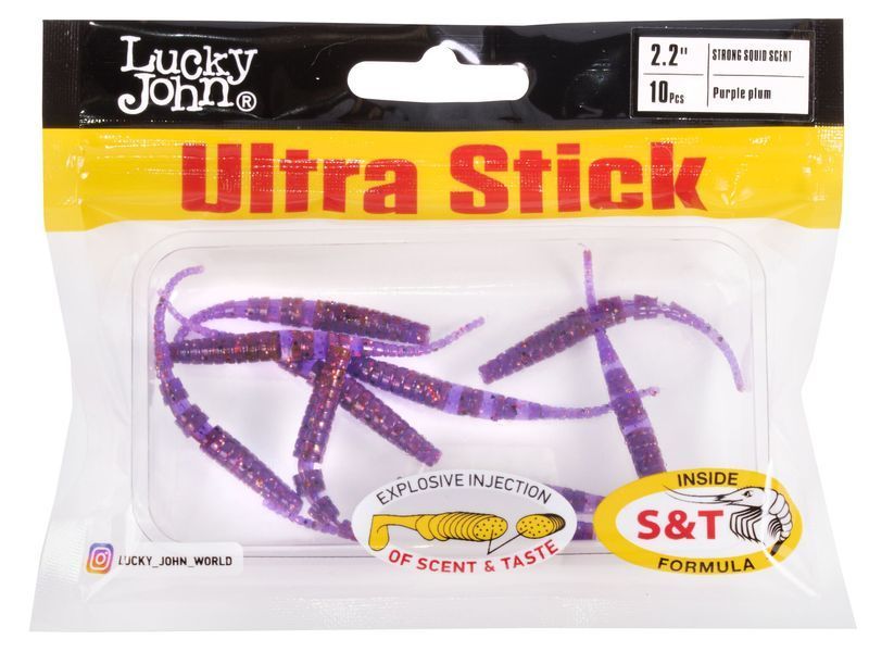 Силикон Lucky John Ultra Stick 2.2"/S13 (140200-S13) 140200-S13 фото