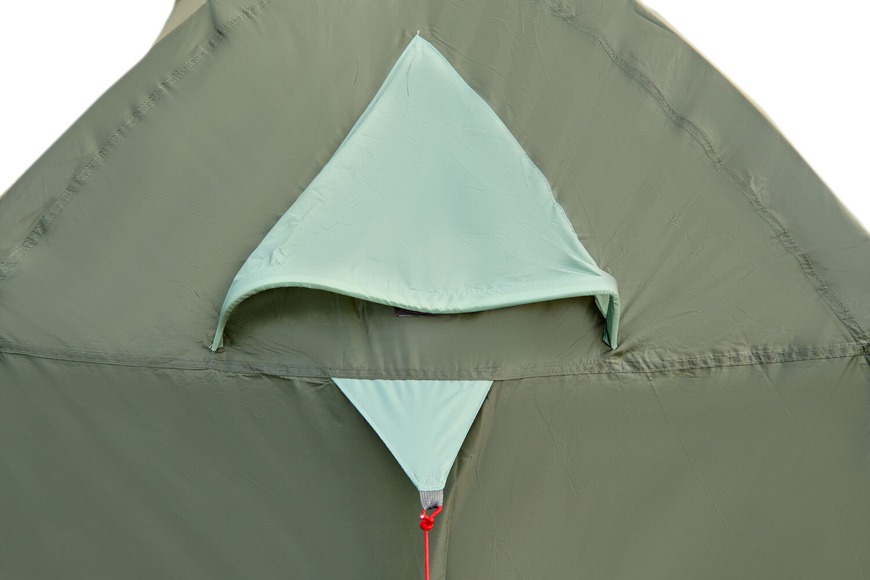 Палатка Skif Outdoor Tendra 3, 80+210x180х120 см (3-х местная), к:green (389-00-59) 389-00-59 фото